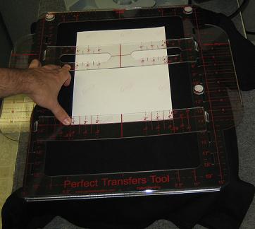 Full Front Back Design Alignment for Heat Press