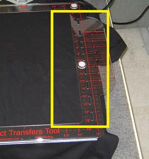 Horizontal Alignment Guides for Heat Pressing