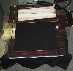 Top Center Design Alignment Instructions for Heat Press
